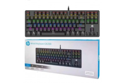 Bàn phím cơ blue swicth HP GK200 LED (USB) 